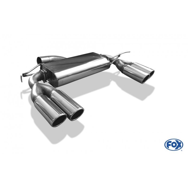 Escape deportivo Fox Volkswagen Beetle 16 (5C) 1,4l 2,0l TDI Starre Hinterachse