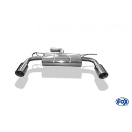 Escape deportivo Fox Volkswagen Beetle 16 (5C) 1,2l Einzelradaufhängung