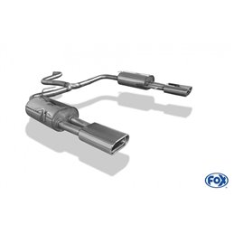 Escape deportivo Fox Volkswagen T5/ T6 Bus/ Transporter Todos