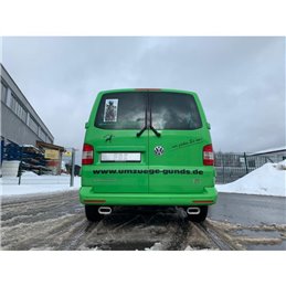 Escape deportivo Fox Volkswagen T5/ T6 Bus/ Transporter - 4motion Todos