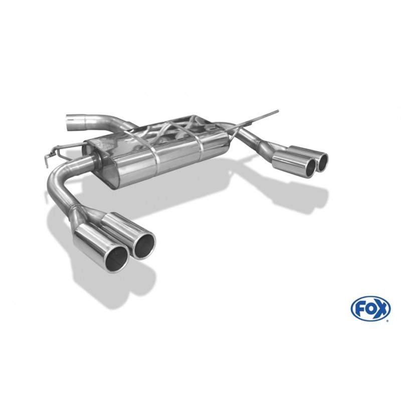 Escape deportivo Fox Volkswagen Touran 1T1/ 1T2 GTD Todos