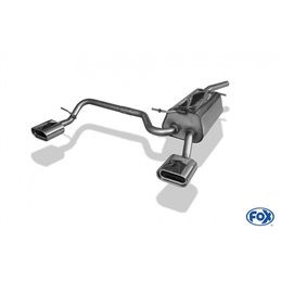 Escape deportivo Fox Volkswagen Caddy 1,4l 1,6l 2,0l SDI Todos