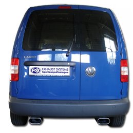 Escape deportivo Fox Volkswagen Caddy TDI Todos