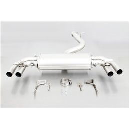 Tubo de escape duplex Remus Audi S3 Quattro 3 Door 8V 2.0l TFSI 228kW(DJH) 2016_