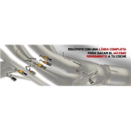 Linea completa escape Rcracing Seat Leon 5F Cupra 2.0 Tsi 265/280Cv _ 13_