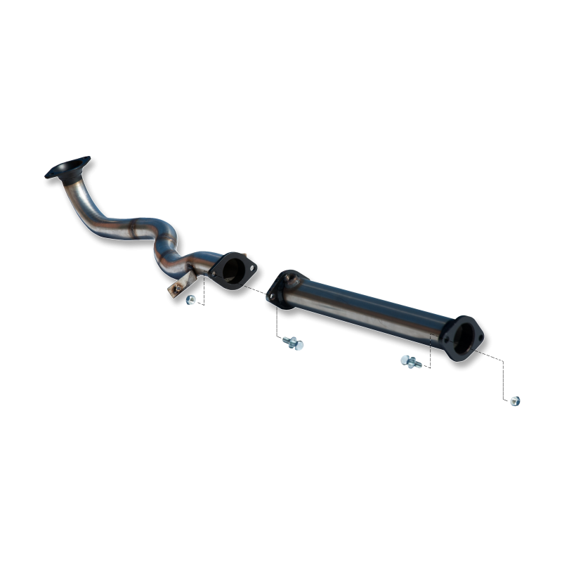 Tubo supresor de catalizador Rcracing Peugeot 206 2.0 Hdi 90Cv Mºdw10Td 99_06