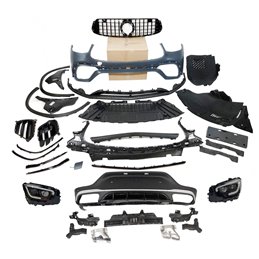 Kit De Carrocería Mercedes GLC X253 COUPE 2016-2019 Look 2020 GLC63