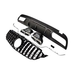 Kit De Carrocería Mercedes W205 2014-2018 4P / SW Look AMG C63