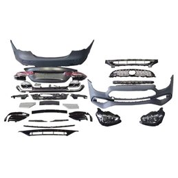 Kit De Carrocería Mercedes W213 2016-2019 look E63S Actualizado a versión 2020
