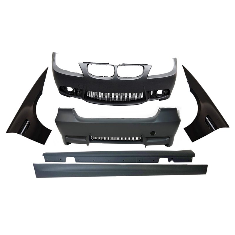 Kit De Carrocería BMW E90 2009 LCI Look M3 Con Aletas