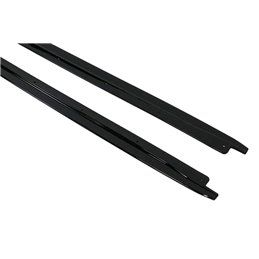 Difusor Taloneras BMW X6 F16 Look M-Performance Negro Brillante