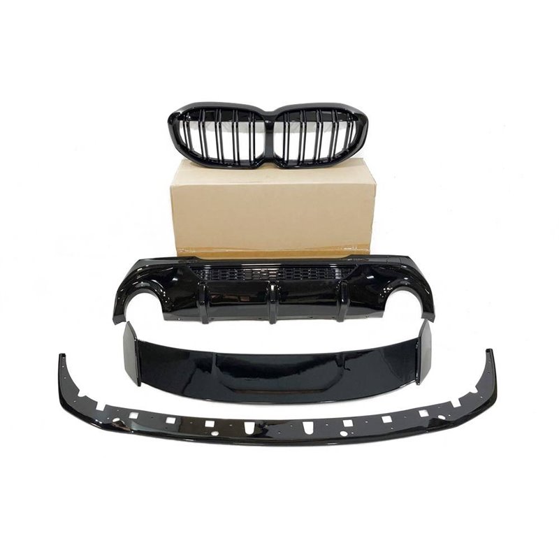 Kit De Carrocería BMW F40 Look M Performance Negro Brillante