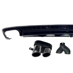 Difusor Trasero Audi A6 / A6 Avant C8 Look S6