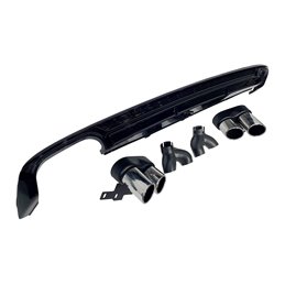 Difusor Trasero Audi A6 / A6 Avant C8 Look S6