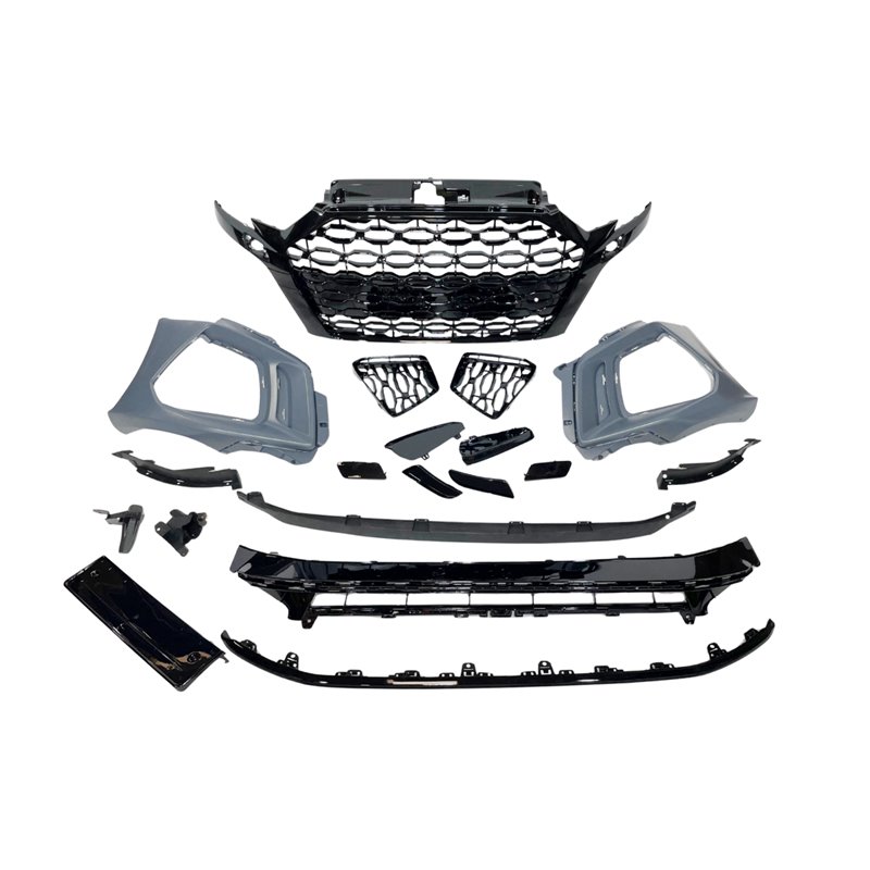 Paragolpes Delantero Audi A3 3 Puertas / Sportback 2017-2019 Look RS3 21