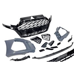 Paragolpes Delantero Audi A3 3 Puertas / Sportback 2017-2019 Look RS3 21