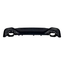 Difusor Trasero Audi A6 / A6 Avant C8 19-21 Look RS6 Negro brillante Para TCA0259