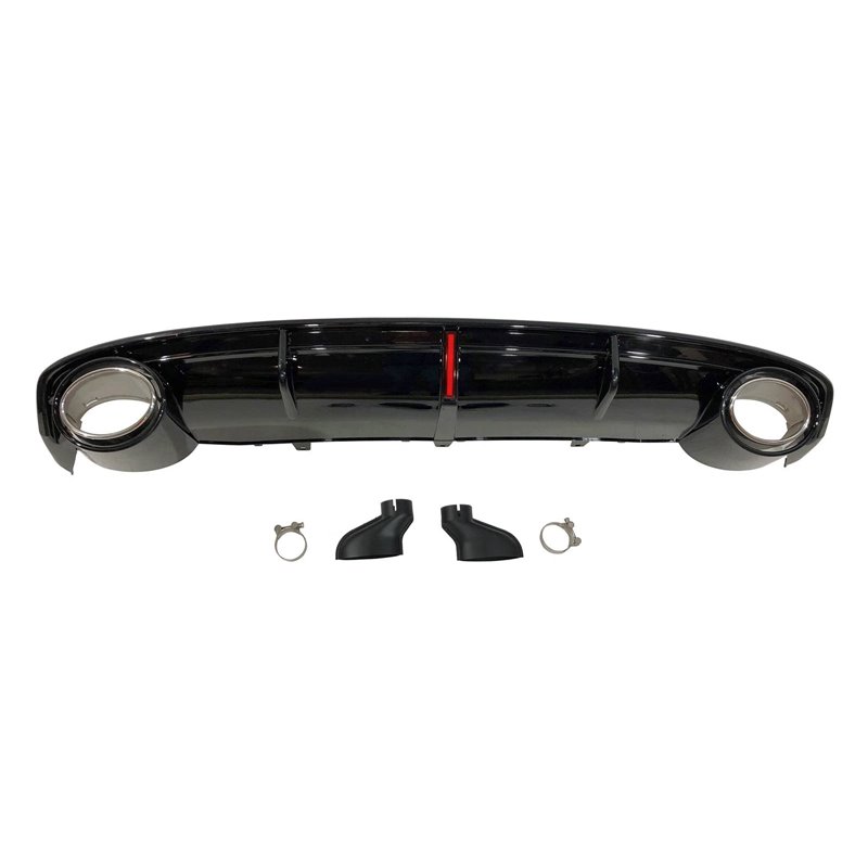 Difusor Trasero Audi A7 2011-2014 Look RS7 para SLine / S7