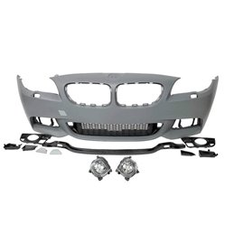 Paragolpes Delantero BMW F10/F11/F18 10-16 Look M-Tech Antinieblas