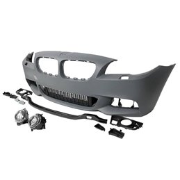Paragolpes Delantero BMW F10/F11/F18 10-16 Look M-Tech Antinieblas