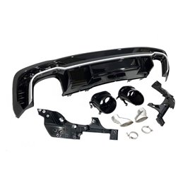 Difusor Trasero Audi A4 2020+ Look RS4