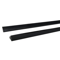 Taloneras Volkswagen Golf 7 / 7.5 Look Rline  Negro Brillante