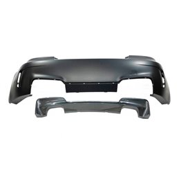 Paragolpes Trasero BMW E82 / E88  Look M1 07-11 Doble Salida