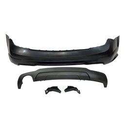 Paragolpes Trasero Mercedes W204 07-13 2-4P 1 Salida Look AMG ABS