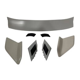 Alerón Honda Civic MK10 Hatchback 2016+ look Type R Mod  2