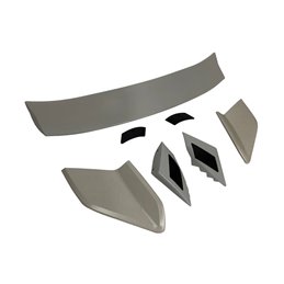 Alerón Honda Civic MK10 Hatchback 2016+ look Type R Mod  2