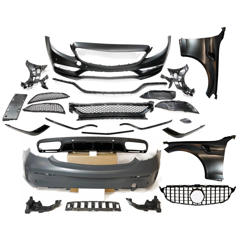 Kit De Carrocería Mercedes W205 2014-2018 Coupe Look AMG C63