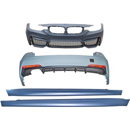 Spoiler Delantero Mercedes W204 C63 2011-2014 Carbono