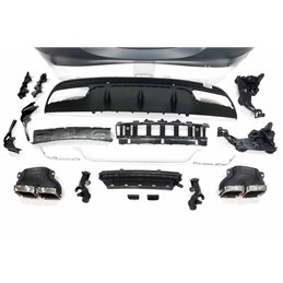 Spoiler Delantero Volkswagen Golf 7.5 R20 Negro Brillante