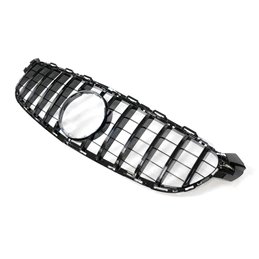Parrilla Mercedes W205 C63 Look GT Negro Brillante