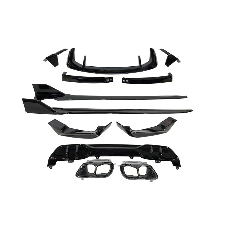 Kit De Carrocería BMW G05 X5 LCI 2023+ Look M Performance Brillante Negro