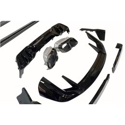 Kit De Carrocería BMW G05 X5 LCI 2023+ Look M Performance Brillante Negro