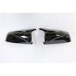 Cubre Espejos BMW E60 LCI 07-09 Look M4 Negro Brillante