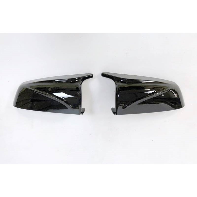 Cubre Espejos BMW E60 LCI 07-09 Look M4 Negro Brillante