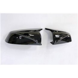 Cubre Espejos BMW E60 LCI 07-09 Look M4 Negro Brillante