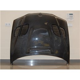 Capó Carbono BMW E46 '02-06 4P. Look M3 GTR C/T