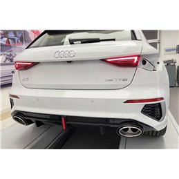Difusor Trasero Audi A3 Sportback 2021+ SLine Look RS3 ABS