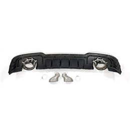 Difusor Trasero Audi A3 2016-2019 Sportback Sline Look RS3