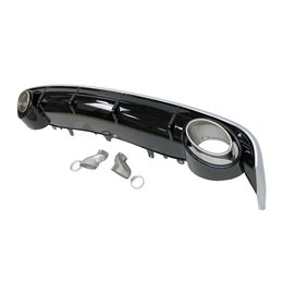 Difusor Trasero Audi A6 / A6 Avant Look RS6 2015- 2018 C7 ABS