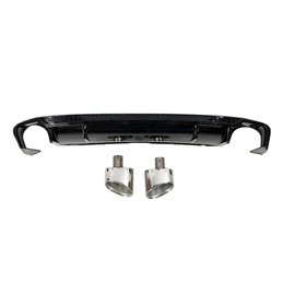 Difusor Trasero Audi A5 Sportback SLine 2017 Look S5