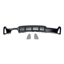 Difusor Trasero BMW F32 / F33 / F36 Look M Performance 1 Salida doble