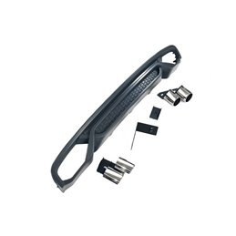 Difusor Trasero Audi A4 B8 4P / Avant 2013-2015 ABS