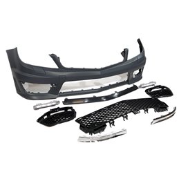 Paragolpes Delantero Mercedes W204 Coupe / 4 Puertas 2007-2013 look AMG C63 Sensores
