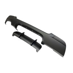 Difusor Trasero BMW E92 / E93 look M Performance 1 Salida Doble