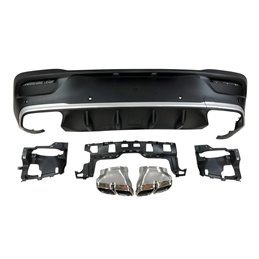 Difusor Trasero Mercedes C167 GLE 2020 Colas