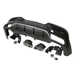 Difusor Trasero Mercedes C292 2014-2018 Look AMG GLE63